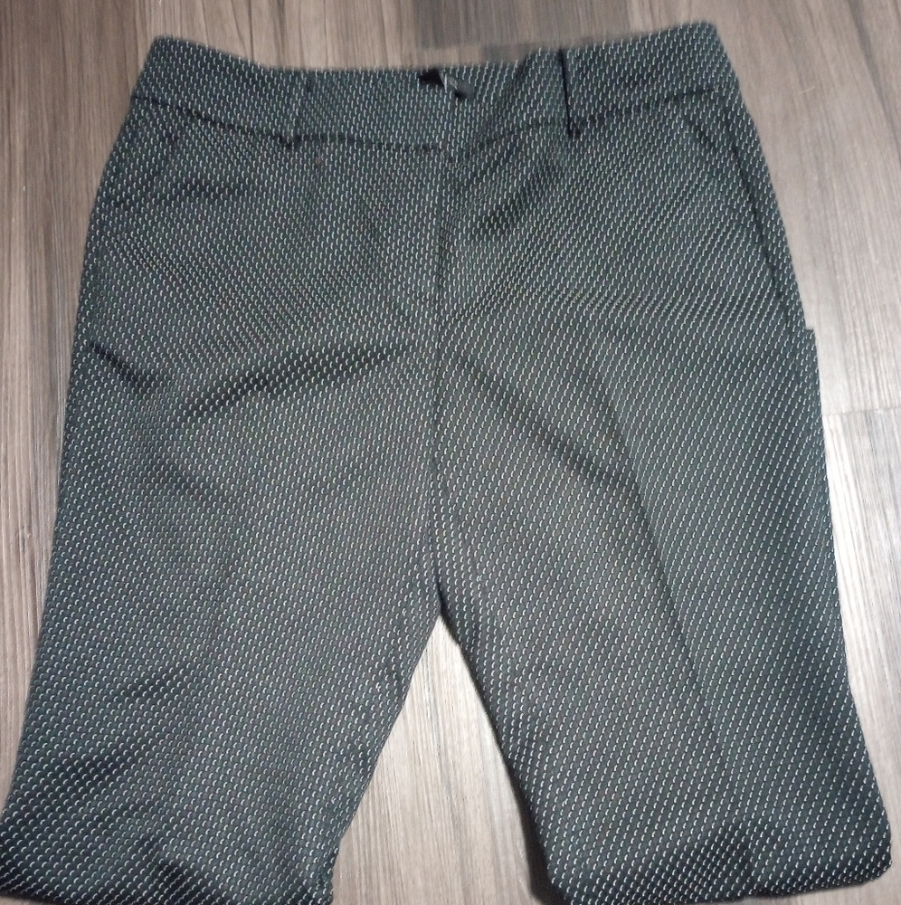 Ann Taylor Navy Polka Dot Blue Pants - Picture 5 of 8
